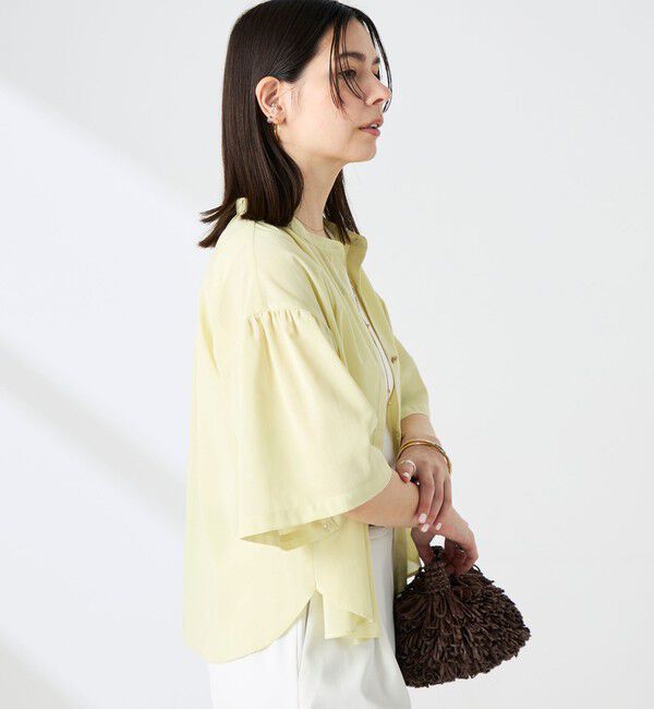 NOLLEY'S「【BECシリーズ】ウォッシャブル袖2ＷAYシアーボイルブラウス」|シャツ・ブラウス|