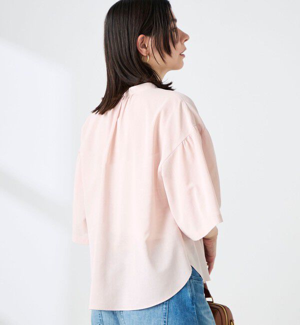 NOLLEY'S「【BECシリーズ】ウォッシャブル袖2ＷAYシアーボイルブラウス」|シャツ・ブラウス|