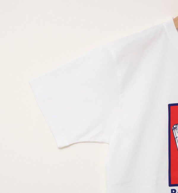 MAQWEL「【MAQWEL/マクウェル】ウォッシャブルRADIO Maqwel オープンエンドプリントTシャツ」|Tシャツ・カットソー|