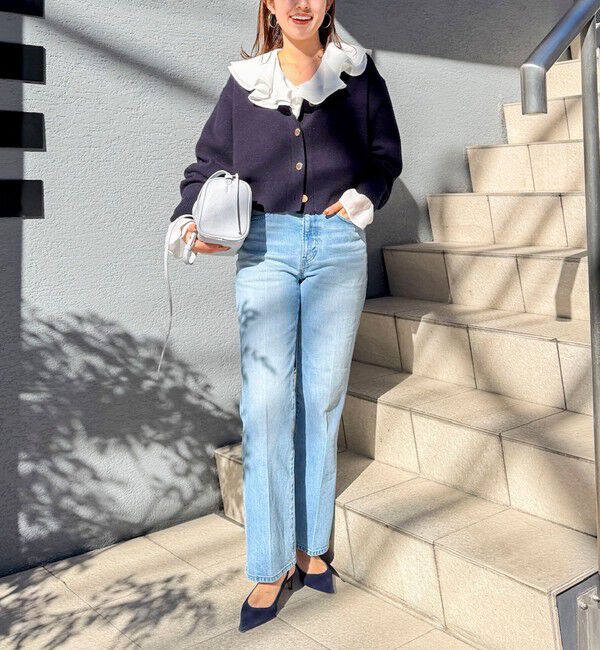 Rie Miller「【追加】《5サイズ展開》【RM denim】センタープレスデニム」|デニム|