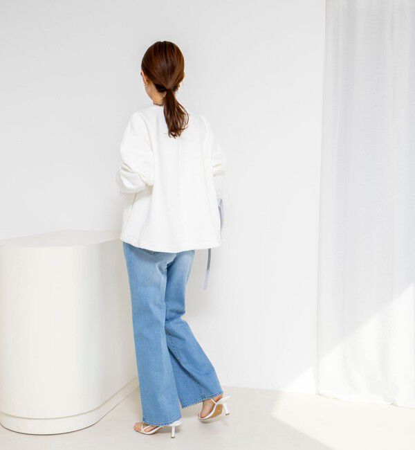 Rie Miller「【追加】《5サイズ展開》【RM denim】センタープレスデニム」|デニム|