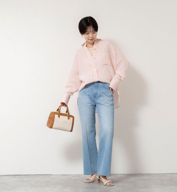 Rie Miller「【追加】《5サイズ展開》【RM denim】センタープレスデニム」|デニム|
