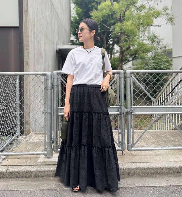 MAQWEL「【MAQWEL/マクウェル】ウォッシャブルコンパクトコーマＴシャツ」|Tシャツ・カットソー|