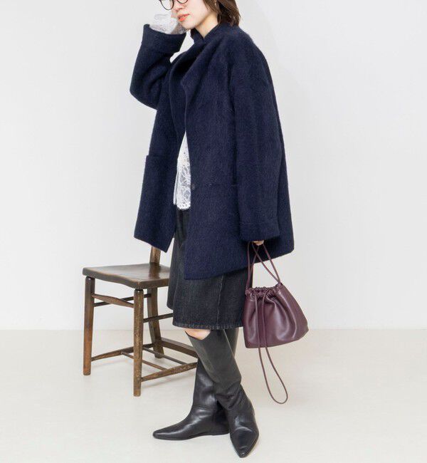 Rie Miller「ヤクリバー風ニットコート」|その他|