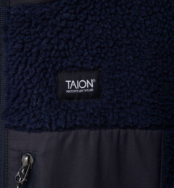 NOLLEY'S「【WEB＆一部店舗限定色アイテム】【TAION/タイオン】ボア&times;ダウンフードロング(リバーシブル)」|ダウン|