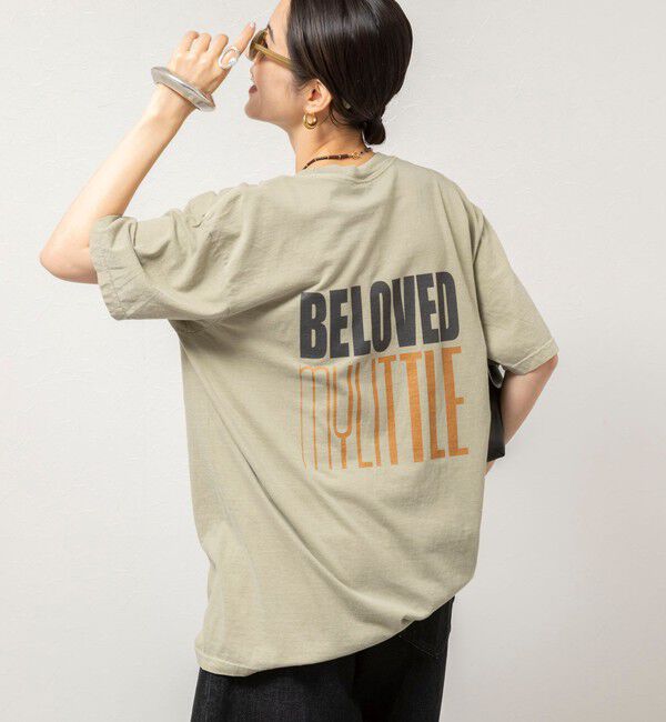 Rie Miller「BELOVED MYLITTLE ガーメントダイポケＴシャツ」|Tシャツ・カットソー|