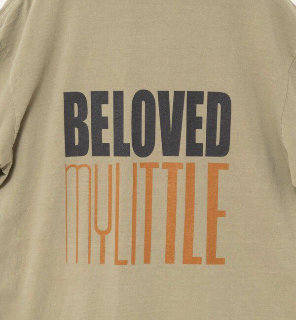 Rie Miller「BELOVED MYLITTLE ガーメントダイポケＴシャツ」|Tシャツ・カットソー|