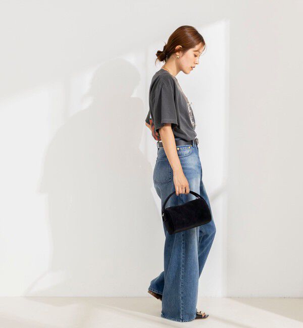 Rie Miller「BELOVED MYLITTLE ガーメントダイポケＴシャツ」|Tシャツ・カットソー|