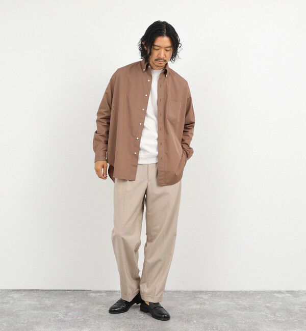 NOLLEY'S goodman「【THOMAS MASON/トーマス・メイソン】ボタンダウンシャツ 26AW」|シャツ・ブラウス|