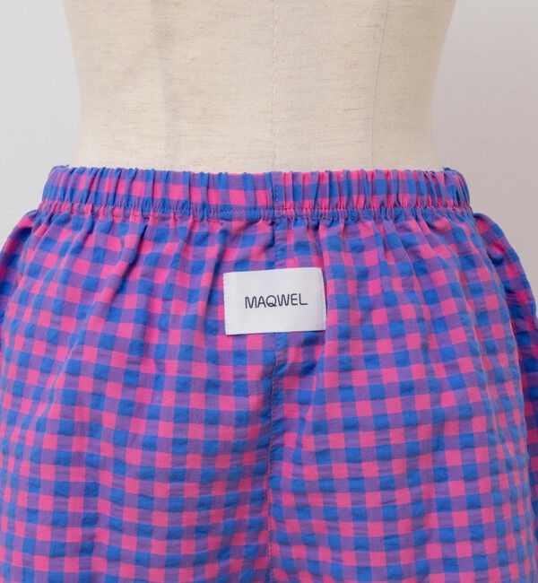 MAQWEL「【MAQWEL/マクウェル】RoomWear Tshirts+Shorts」|Tシャツ・カットソー|