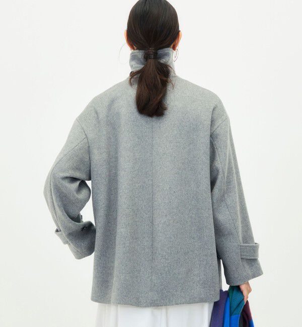 NOLLEY'S「【一部WEB限カラー】ウールカシミヤダブルブレストコート」|ピーコート|