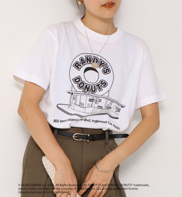 NOLLEY'S goodman「【GOOD ROCK SPEED】別注T アーティスト/キャラクター/企業ロゴ プリントTシャツ 26SS」|Tシャツ・カットソー|ホワイト系その他3