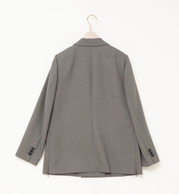 NOLLEY'S sophi「《セットアップ対応》ウォッシャブルドライシャークサイドスリットジャケット」|テーラードジャケット|