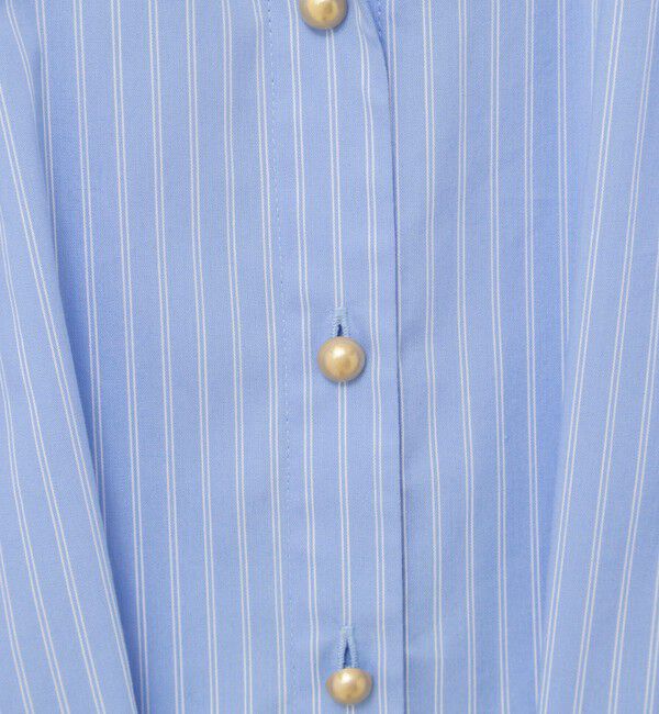 NOLLEY'S「【WEB＆一部店舗限定カラー】【GOODS BUYER 石田別注カラー】ストレッチタフタスキッパータックシャツ」|シャツ・ブラウス|