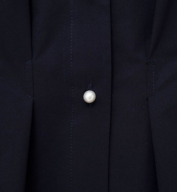 NOLLEY'S「【WEB＆一部店舗限定カラー】【GOODS BUYER 石田別注カラー】ストレッチタフタスキッパータックシャツ」|シャツ・ブラウス|