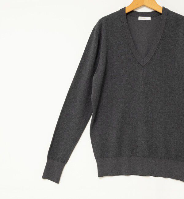NOLLEY'S「【 SHOP PRESS二見別注カラー】レイヤードピース付きVネックプルオーバー」|ニット・セーター|