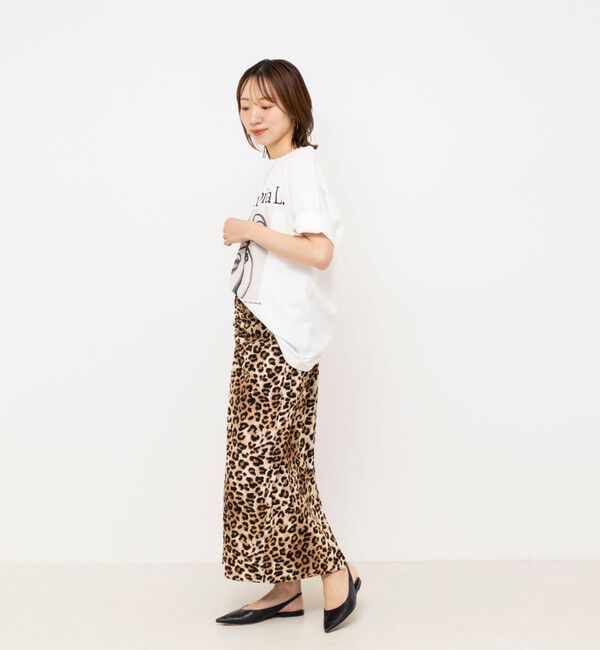 Rie Miller「【WEB＆一部店舗限アイテム】【karl blossfeldt】プラントフォトＴシャツ」|Tシャツ・カットソー|