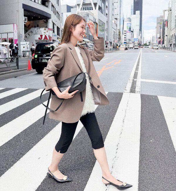 NOLLEY'S「【PR阿部☆別注】《抗ピリング/ストレッチ》ウォッシャブルダブルクロスオーバージャケット」|テーラードジャケット|