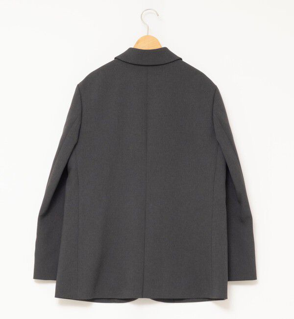 NOLLEY'S「【PR阿部☆別注】《抗ピリング/ストレッチ》ウォッシャブルダブルクロスオーバージャケット」|テーラードジャケット|