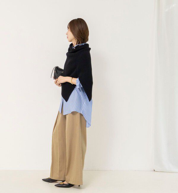 NOLLEY'S「【WEB＆一部店舗限定カラー】《手洗い可能》マルチWAYニットポンチョ」|ニット・セーター|