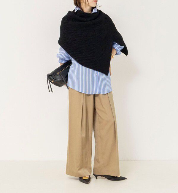 NOLLEY'S「【WEB＆一部店舗限定カラー】《手洗い可能》マルチWAYニットポンチョ」|ニット・セーター|