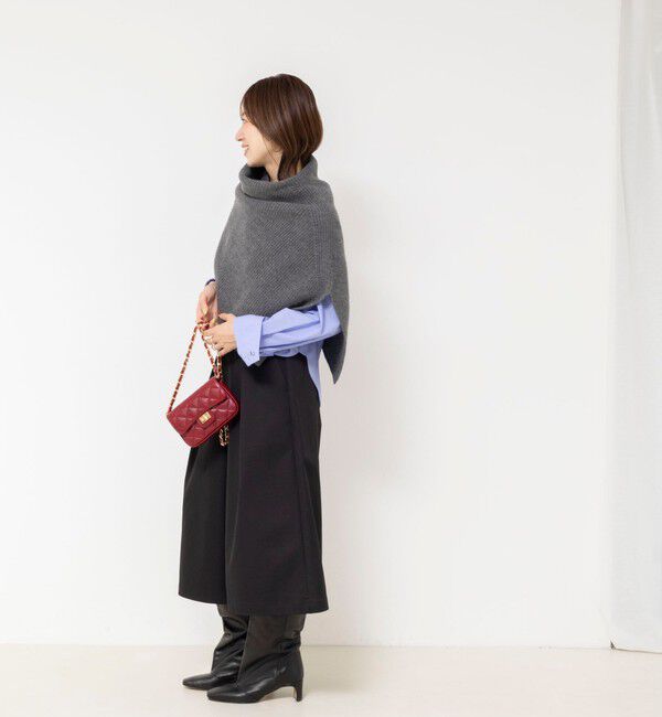 NOLLEY'S「【WEB＆一部店舗限定カラー】《手洗い可能》マルチWAYニットポンチョ」|ニット・セーター|