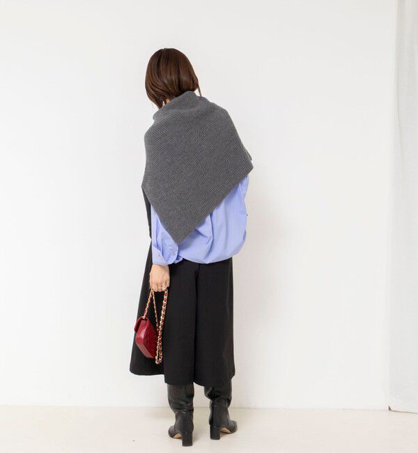 NOLLEY'S「【WEB＆一部店舗限定カラー】《手洗い可能》マルチWAYニットポンチョ」|ニット・セーター|