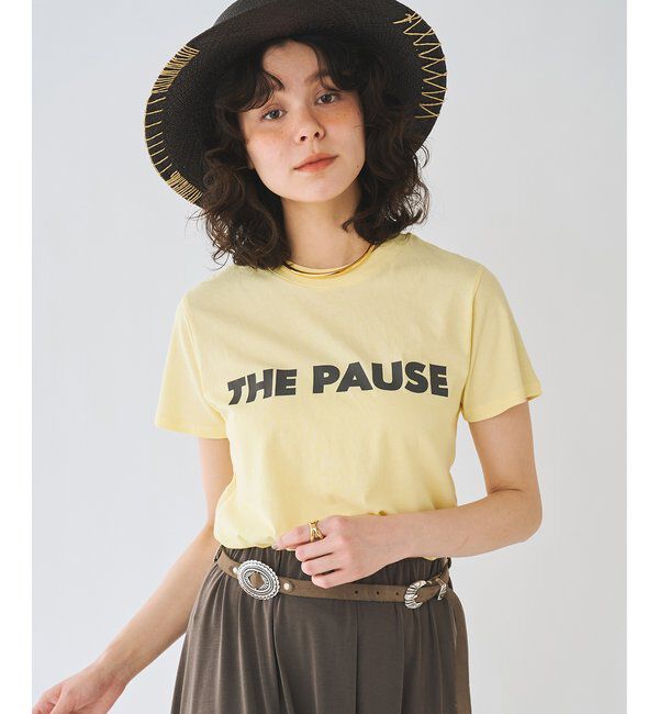 THE PAUSE「【THE PAUSE】THE PAUSE Tシャツ」|Tシャツ・カットソー|
