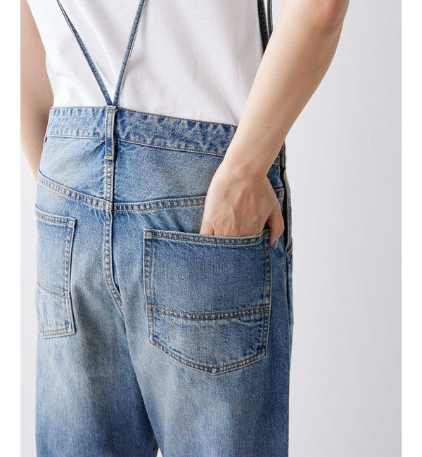  「《人気再販アイテム》DENIM ALL IN ONE２」|ワンピース|