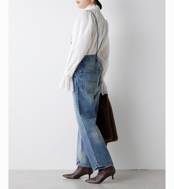  「《人気再販アイテム》DENIM ALL IN ONE２」|ワンピース|