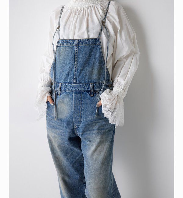  「《人気再販アイテム》DENIM ALL IN ONE２」|ワンピース|