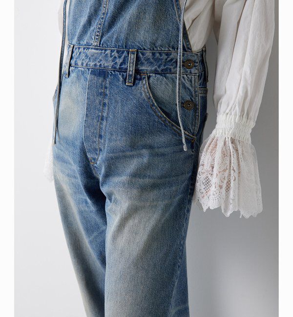  「《人気再販アイテム》DENIM ALL IN ONE２」|ワンピース|