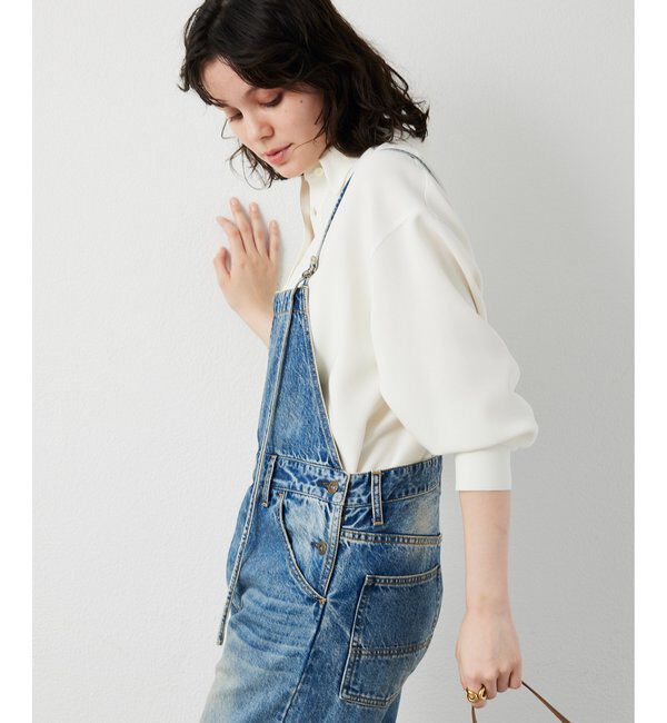 「《人気再販アイテム》DENIM ALL IN ONE２」|ワンピース|