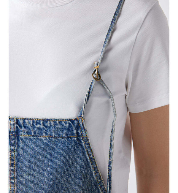  「《人気再販アイテム》DENIM ALL IN ONE２」|ワンピース|
