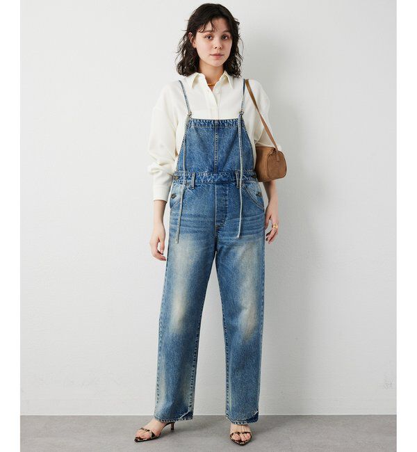  「《人気再販アイテム》DENIM ALL IN ONE２」|ワンピース|
