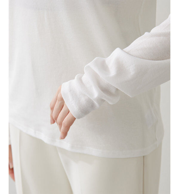  「《インナー使いもおすすめ》【myporter】ロングスリーブTシャツ」|Tシャツ・カットソー|