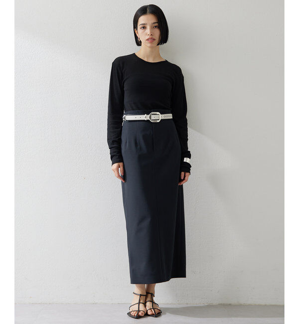  「《インナー使いもおすすめ》【myporter】ロングスリーブTシャツ」|Tシャツ・カットソー|