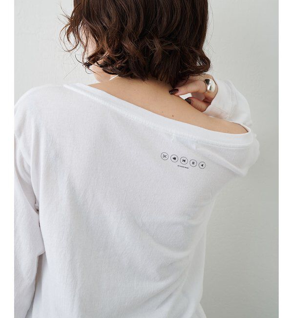 GEMINI「【GEMINI】バックプリントカットソー」|Tシャツ・カットソー|