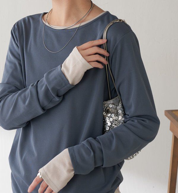  「【人気につき追加販売/接触冷感/吸水速乾】ベーシックシアーロンT」|Tシャツ・カットソー|