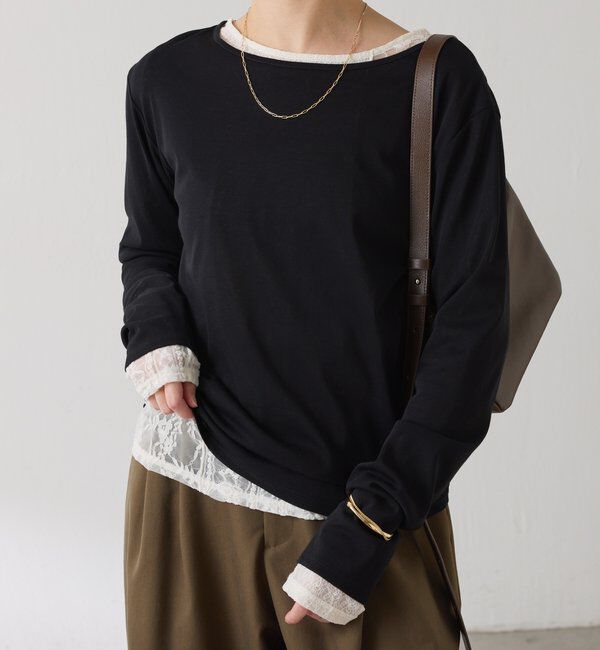  「【人気につき追加販売/接触冷感/吸水速乾】ベーシックシアーロンT」|Tシャツ・カットソー|