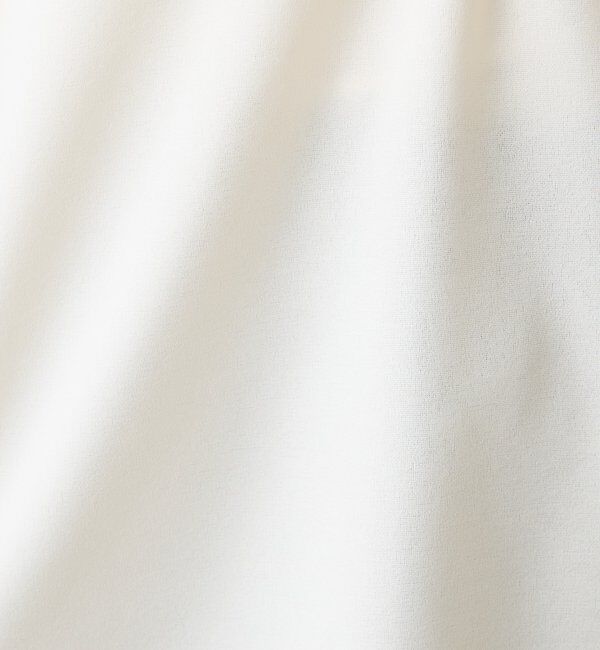  「【ストレッチ◎1枚で決まる】袖シアー切替ジョーゼットロンT」|Tシャツ・カットソー|