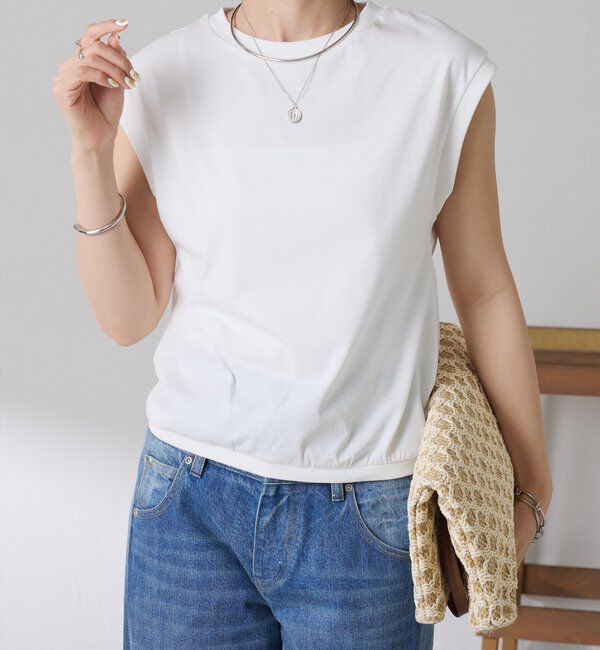 「【接触冷感】Q.anosクールタッチTシャツ」|Tシャツ・カットソー|