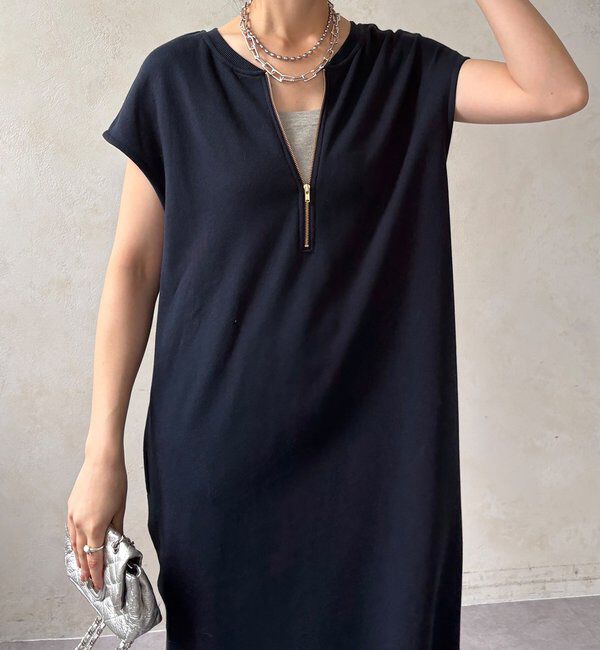  「【SAKURA&times;okochi企画】前後2WAYジップワンピース」|ワンピース|
