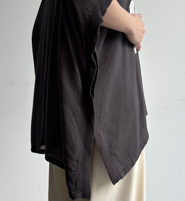  「シアーポンチョロゴTEE」|シャツ・ブラウス|