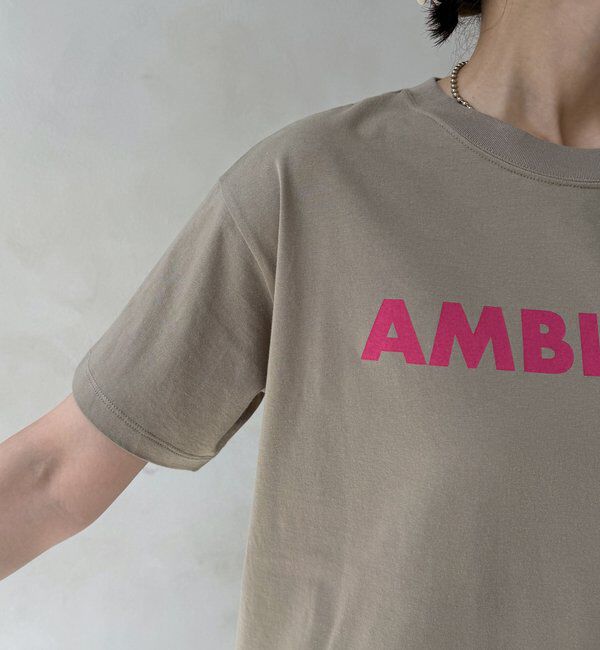  「AMBIENTEロゴTEE」|Tシャツ・カットソー|