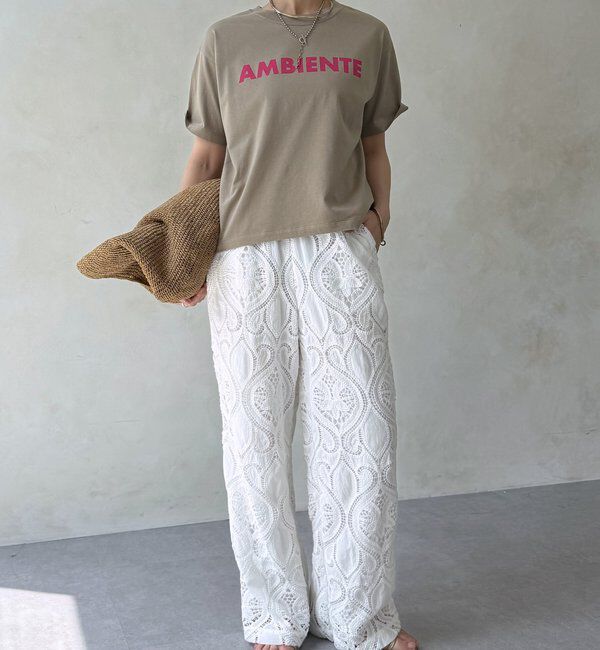  「AMBIENTEロゴTEE」|Tシャツ・カットソー|