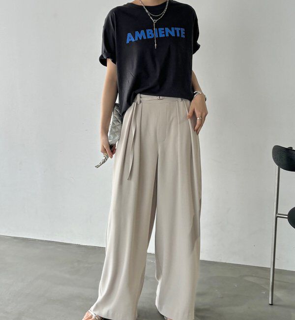  「AMBIENTEロゴTEE」|Tシャツ・カットソー|