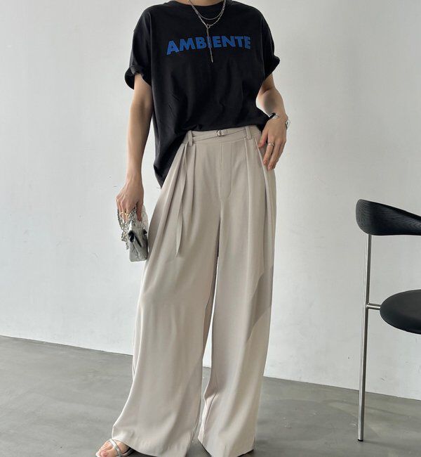  「AMBIENTEロゴTEE」|Tシャツ・カットソー|