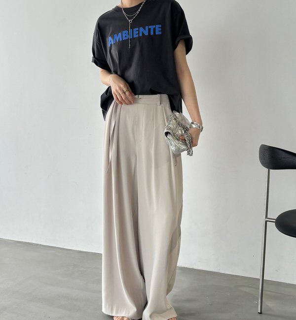  「AMBIENTEロゴTEE」|Tシャツ・カットソー|