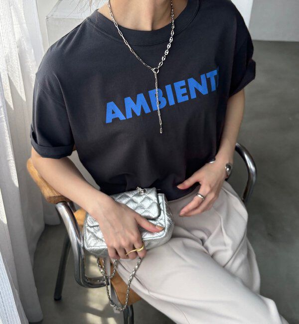  「AMBIENTEロゴTEE」|Tシャツ・カットソー|